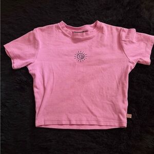 Dickies Pink Crop Top